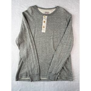 Lucky Brand Y2K Long Sleeve Henley Men Size Large Casual Shirt